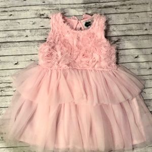 Mudpie Blush Pink tulle dress 2T